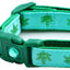 Marijuana Leaves Breakaway Cat Collar