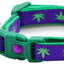 Marijuana Leaves Breakaway Cat Collar