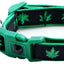 Marijuana Leaves Breakaway Cat Collar