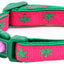 Marijuana Leaves Breakaway Cat Collar