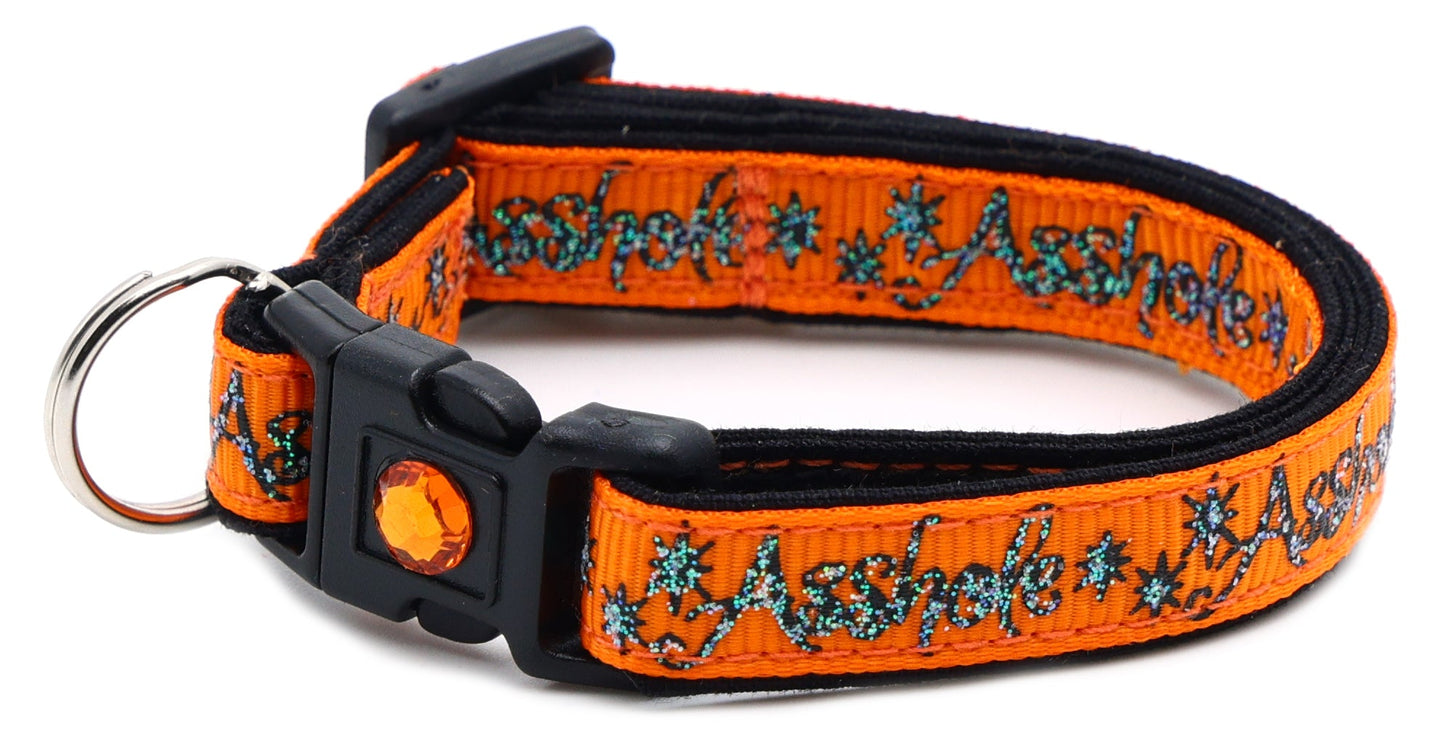 Asshole Breakaway Cat Collar