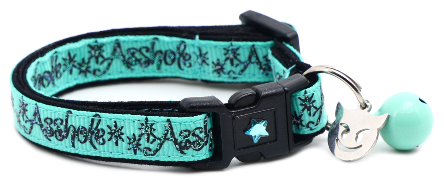Asshole Breakaway Cat Collar