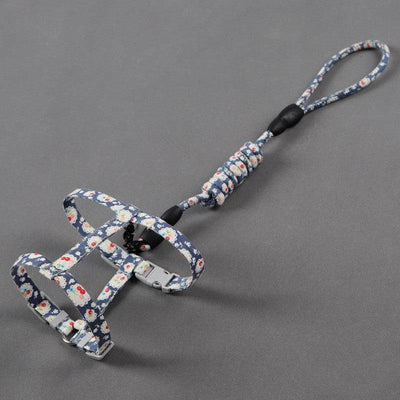 Anti-Tug Floral Cat Leash