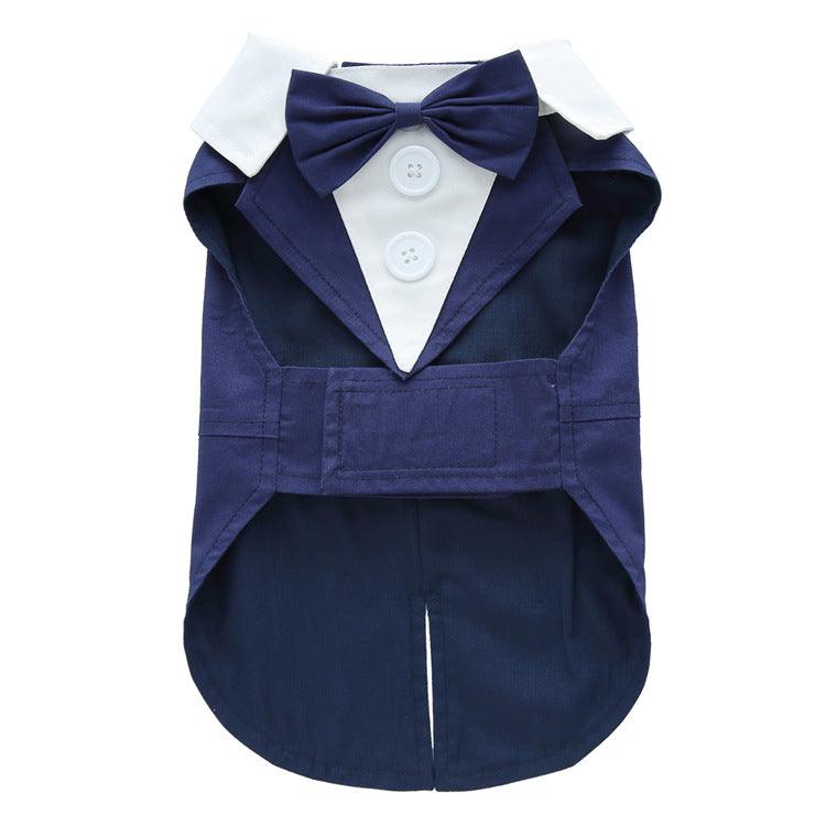 Elegant Canine Attire: Formal Dog Tuxedo Dress