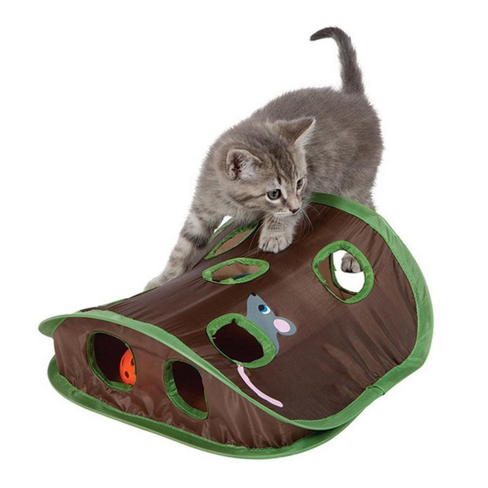 The Feline Fun Zone: Interactive Mouse Chase And Bell Adventure-2