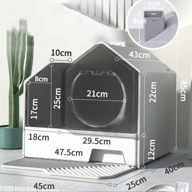 Enclosed Pet Oasis: The Ultimate Odor-Free Cat Litter Box