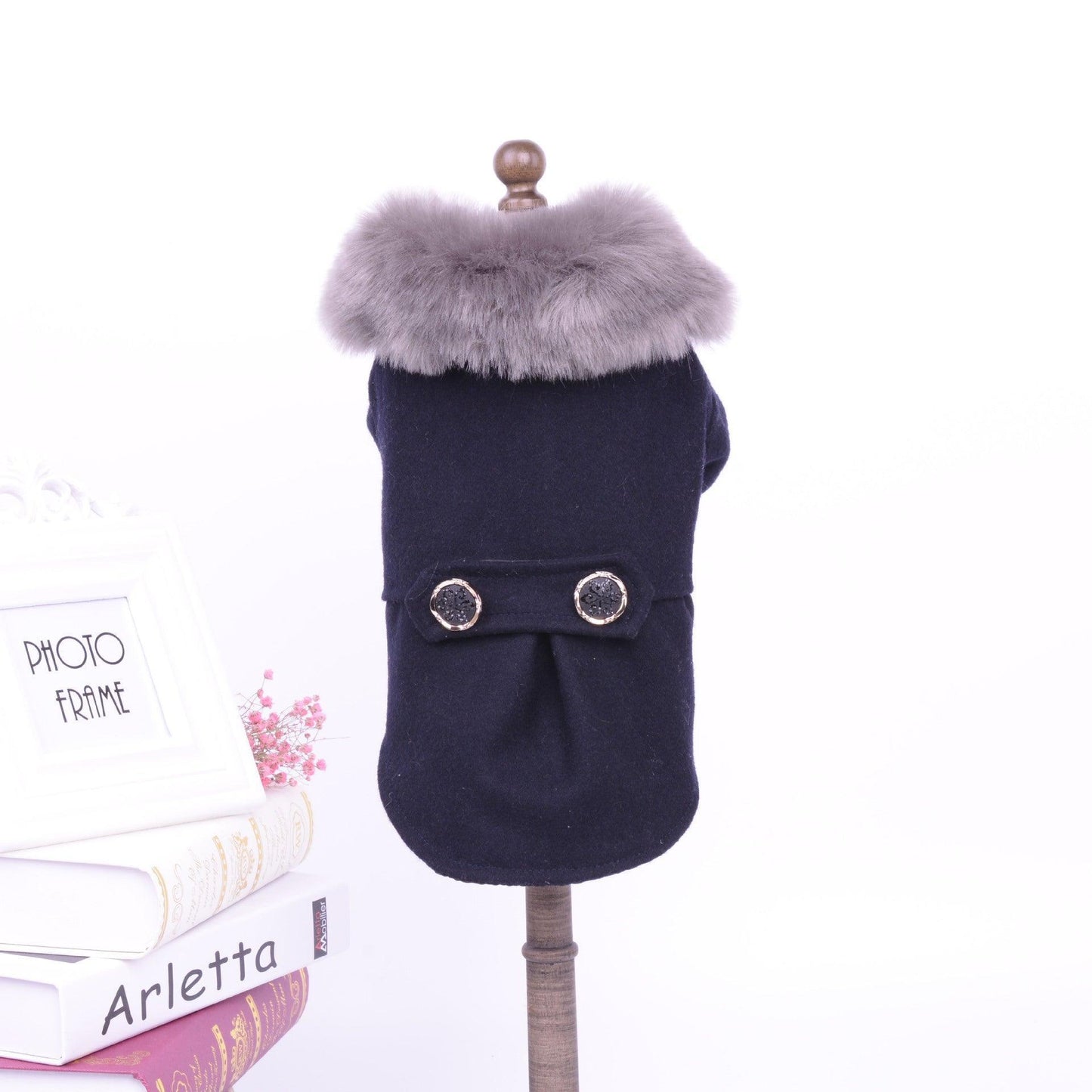 Bipedal Woolen Dog Coat - Cozy And Stylish Winter Wear For Your Pup