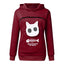 Cat Lover's Cozy Hoodie Sweatshirt With Pet Pocket