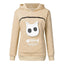 Cat Lover's Cozy Hoodie Sweatshirt With Pet Pocket