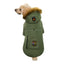 Cozy Canine Cotton Jacket: Stylish And Warm Winter Wear For Large Dogs