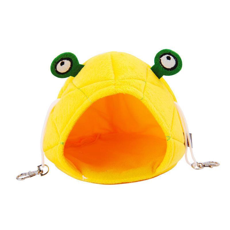 Cozy Cotton Haven - Hanging Hammock For Small Pets