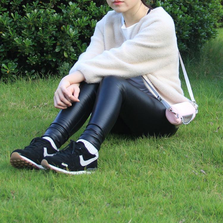 Cozy Diamond Velvet Small Pet Takeaway Bag