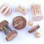 Wooden Pet Toy Combo: Hamster Bunny Parrot Cat Dog Molar Fun!