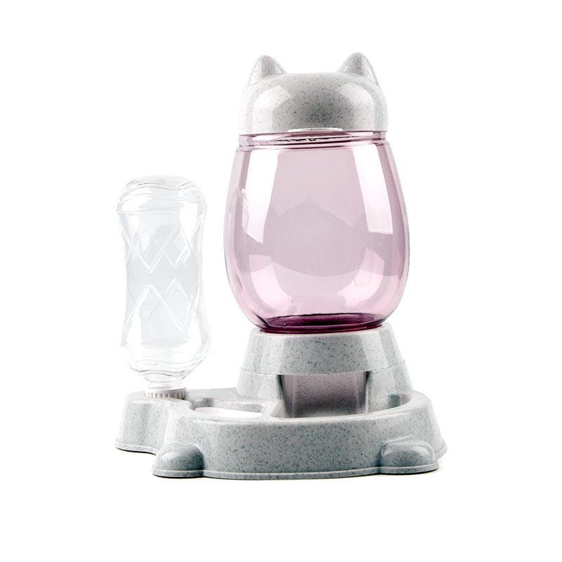 Pet Oasis: Automatic Feeder And Water Dispenser