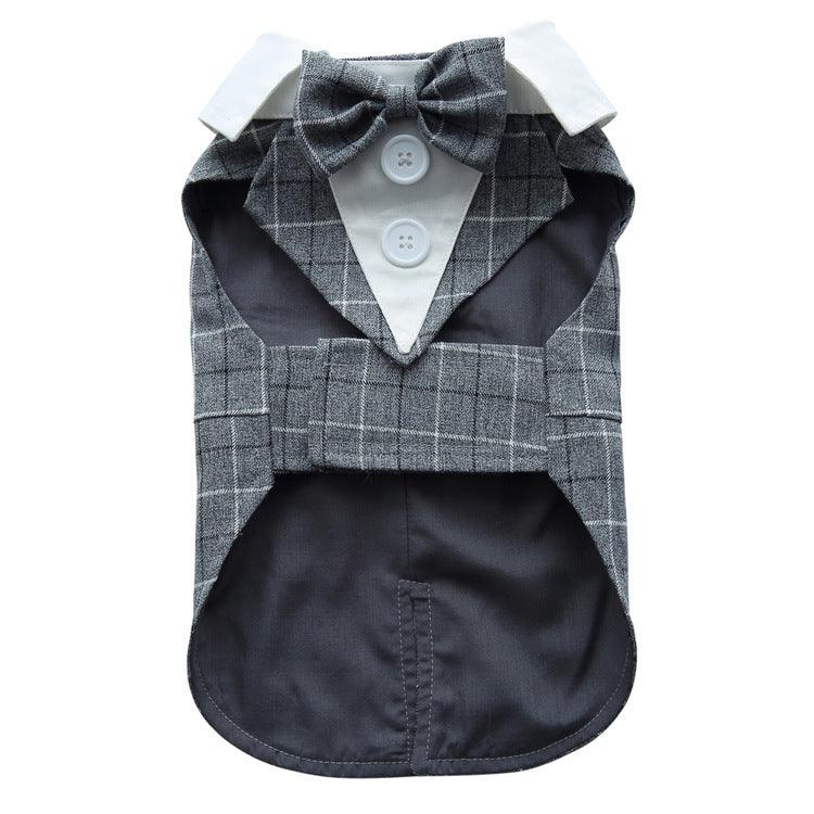 Elegant Canine Attire: Formal Dog Tuxedo Dress