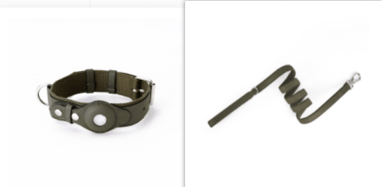 Pet Collar Tracker Cover - Stylish Leather Protection For Airtag-15