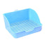 Large Heightened Square Plastic Pet Toilet