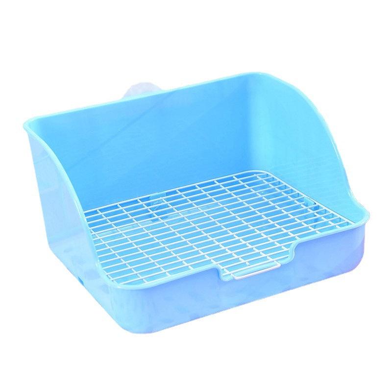 Large Heightened Square Plastic Pet Toilet